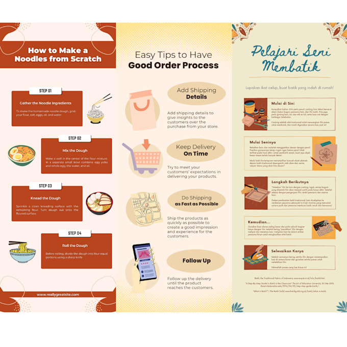 design a creative and unique infographic