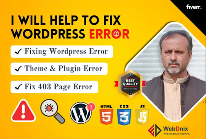 fix wordpress issues, fix wordpress error, fix wordpress bug, fix woocommerce