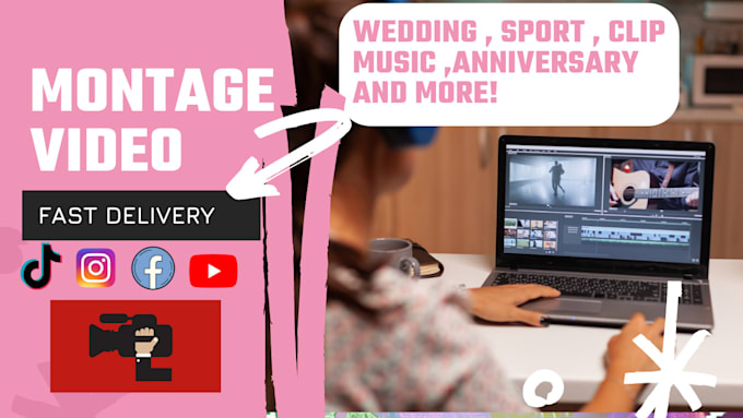 edit or montage your video professionally