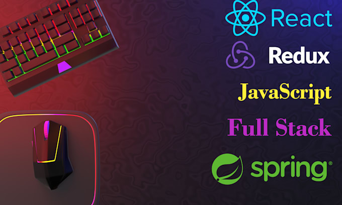 develop with javascript, react js, frontend, web development
