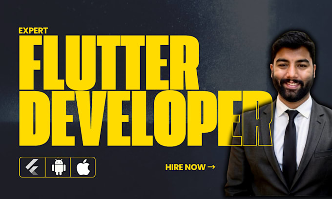 develop a flutter mobile app for android and ios