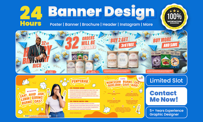 design shopify and amazon banners and promotional graphics