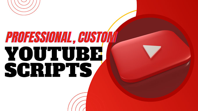 Write a detailed script for your youtube video by Patthemovies | Fiverr