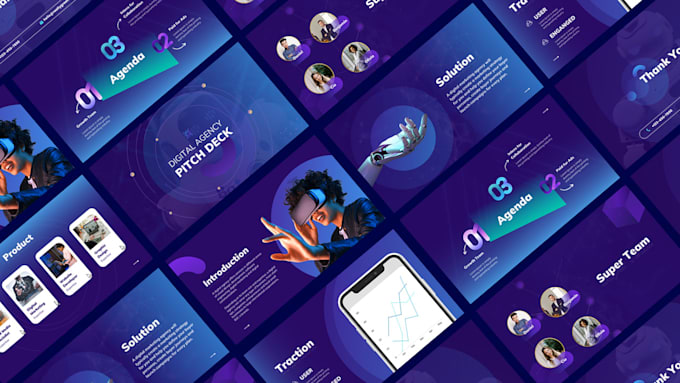 design powerpoint presentation and keynote