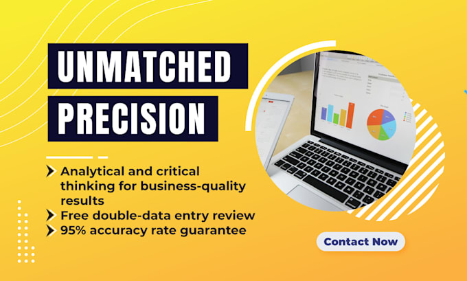 provide precise data entry, copy paste, web research, web scraping, typing