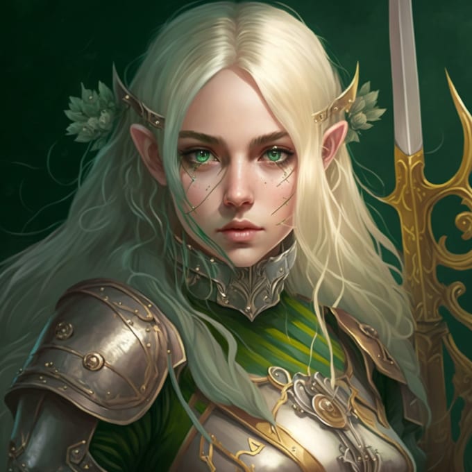 Create a fantasy character concept art by Walt1710 | Fiverr