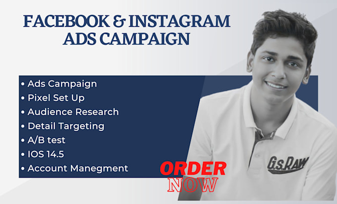 Set up your facebook and instagram ads campaign by Sayedrakib01 | Fiverr
