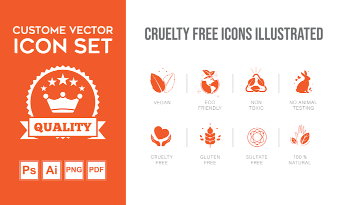 design custom vector icon set