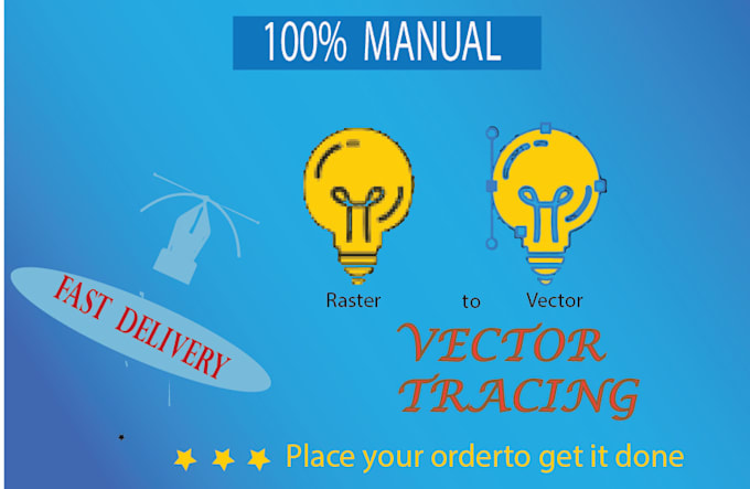 Do Manual Vector Tracing Raster To Vector Image Logo Design By Noshaba Do Manual Vector Tracing Raster To Vector Image Logo Design By Noshaba