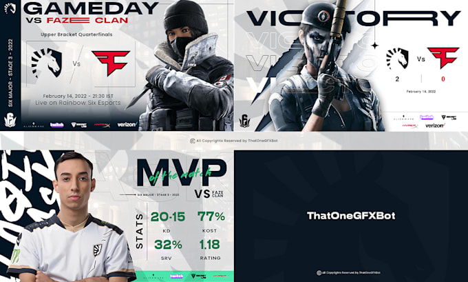 design esports tournament graphics for you