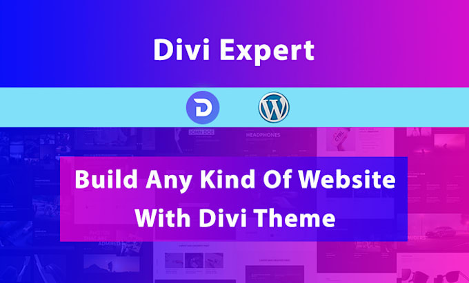 design responsive wordpress website using divi theme