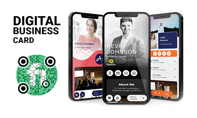 create a digital business card for all your businesses