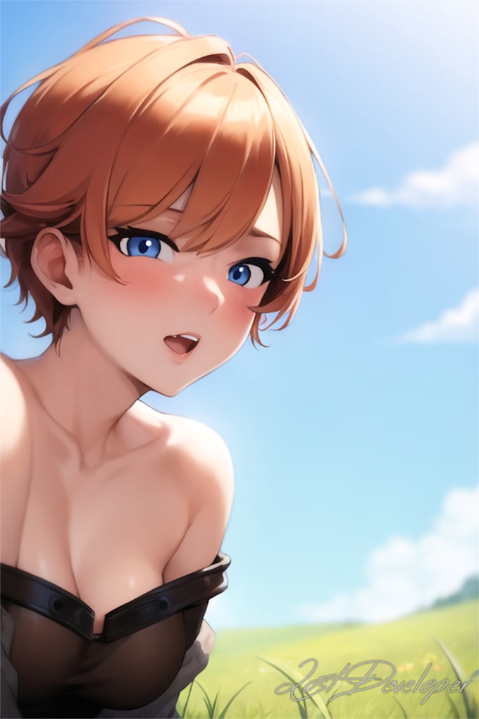 Do nsfw anime digital art by Lostdeve Fiverr