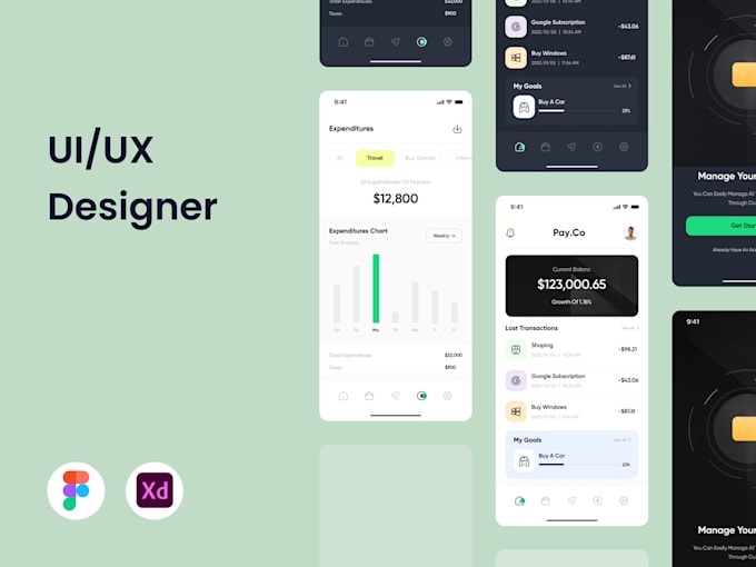 Design wireframes, ux ui design, and prototypes in figma by Skill ...