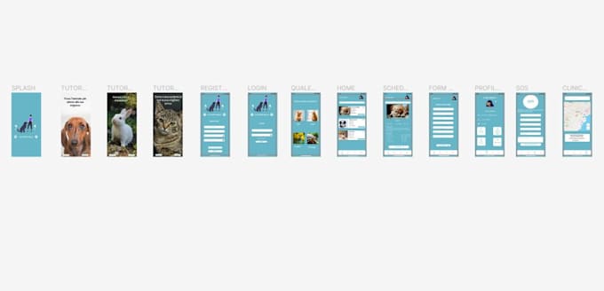 Design creative ux ui template for your digital product by Sailormona ...