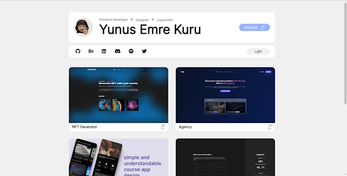 Develop your user interface with html, css and js by Ynsemrek | Fiverr