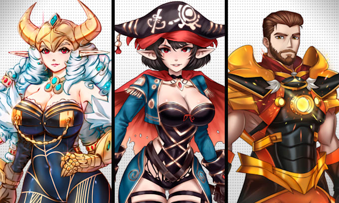 draw your dnd character