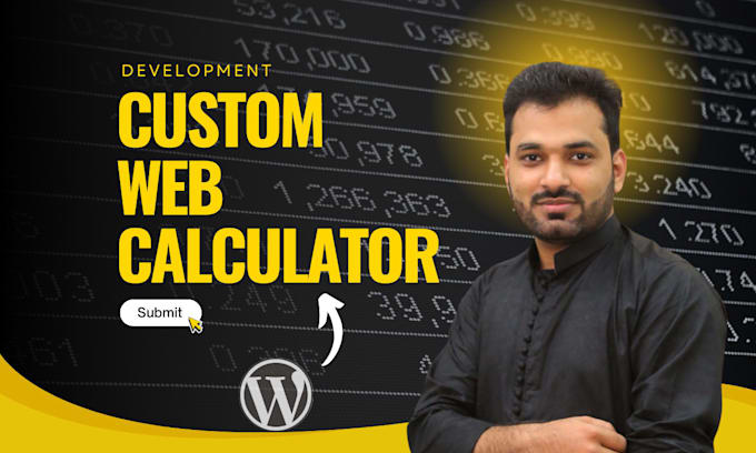 create custom web calculator for wordpress