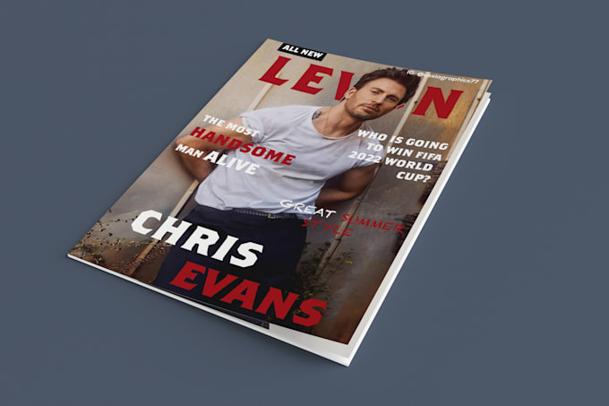 design creative fashion magazine layout design services