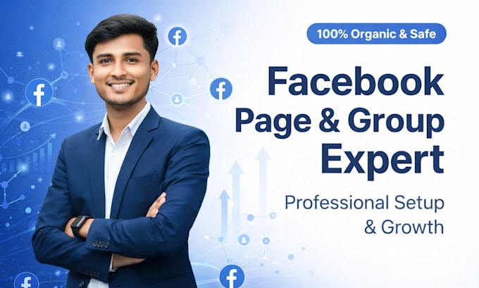 set up and fully manage your facebook page and fb group