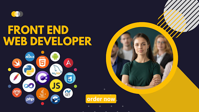Design and recreate front end website using html css javascript by ...