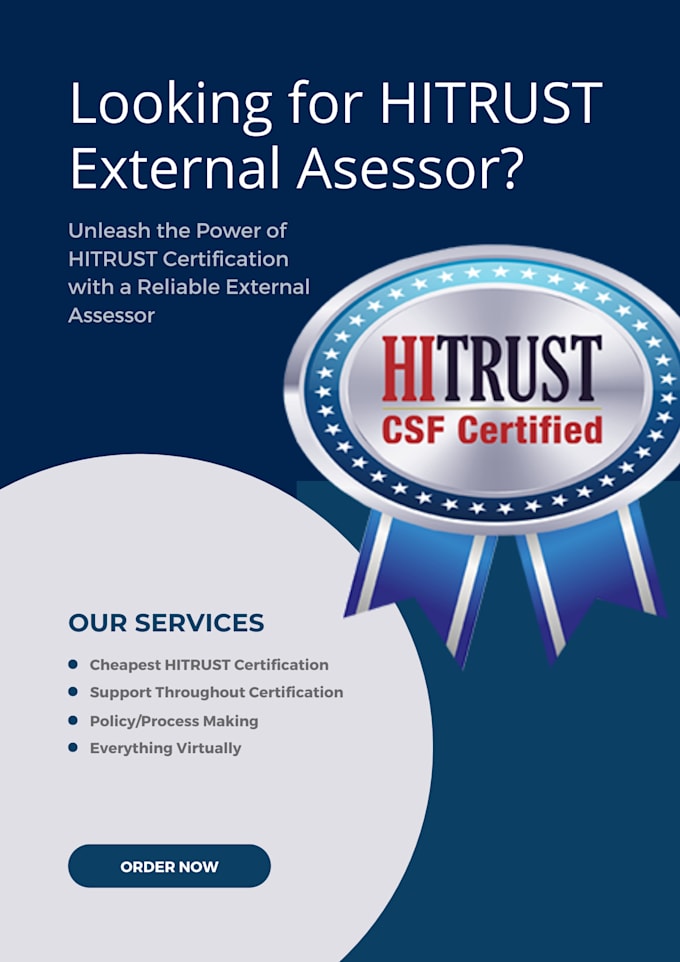 Help you to find cheapest hitrust external assessor by Sadaqatali260
