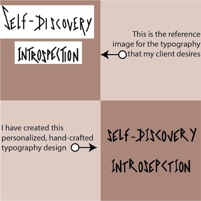 design custom typography and custom hand lettering digitally
