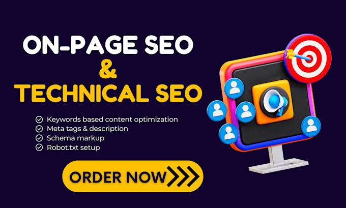 do onpage SEO and technical optimization of wordpress website