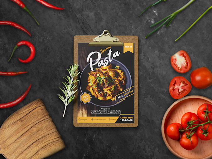 do a professional flyer design for your business and shop