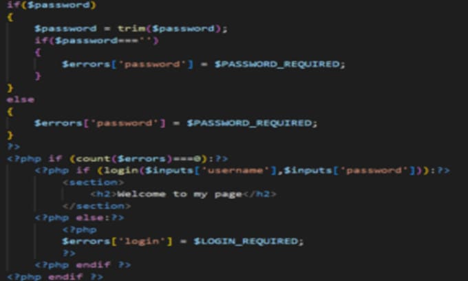 Help code, or fix php html and css by Perfectgrade | Fiverr