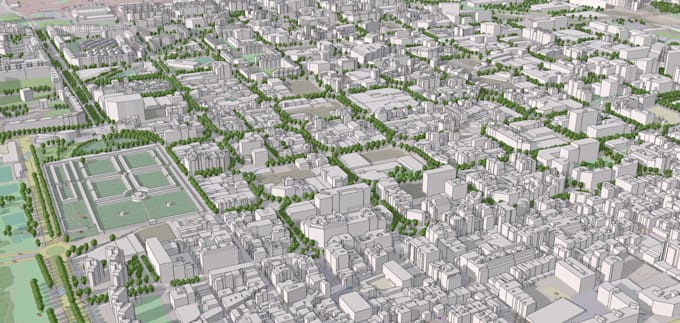 do 3d any city for you