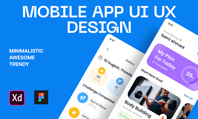 design mobile app UI UX design