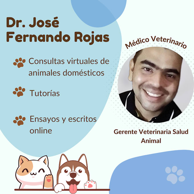 Consultas virtuales, tutorias y escritos veterinarios by Fernando0110 Fiverr