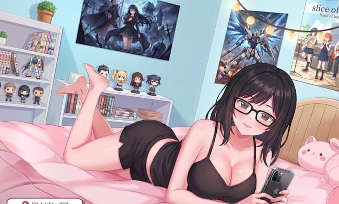 create realistic ai character anime art, fantasy character oc pfp
