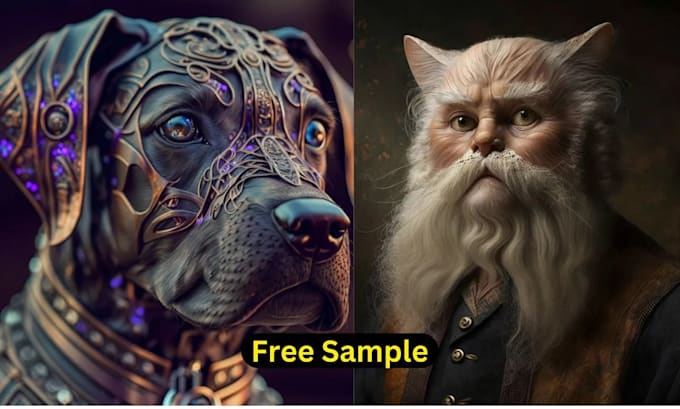 animate, generate ai image character or concept art ai portrait art