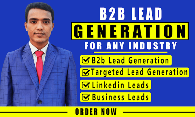 do b2b lead generation, linkedin leads for any industries