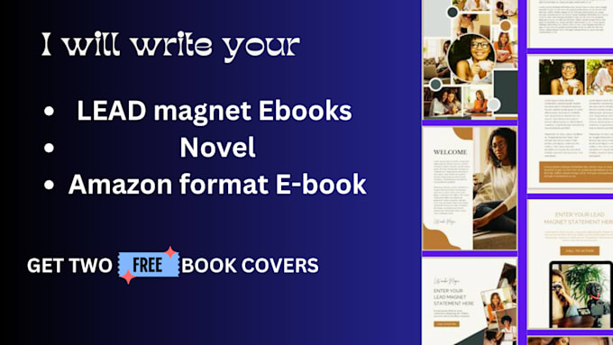 do ghost writing for your novel or ebook
