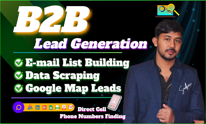 do b2b lead generation and email list building for any business niche