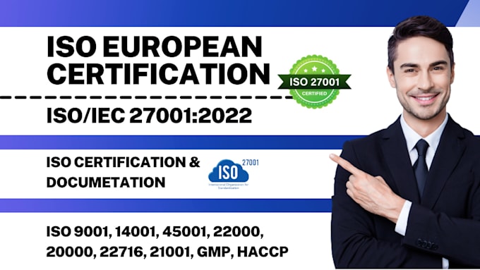 provide iso 9001, 27001 certifications and documentation