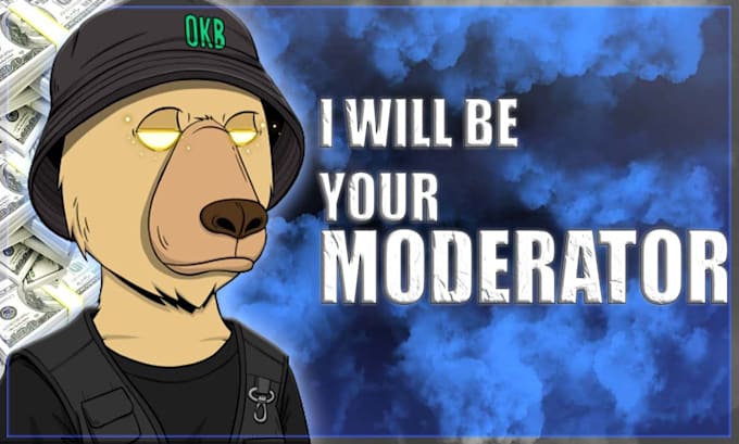 Be your discord moderator for 14 hours per day by Web3god | Fiverr