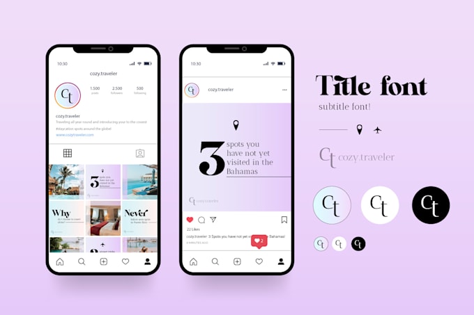 design your instagram feed posts and stories cohesively