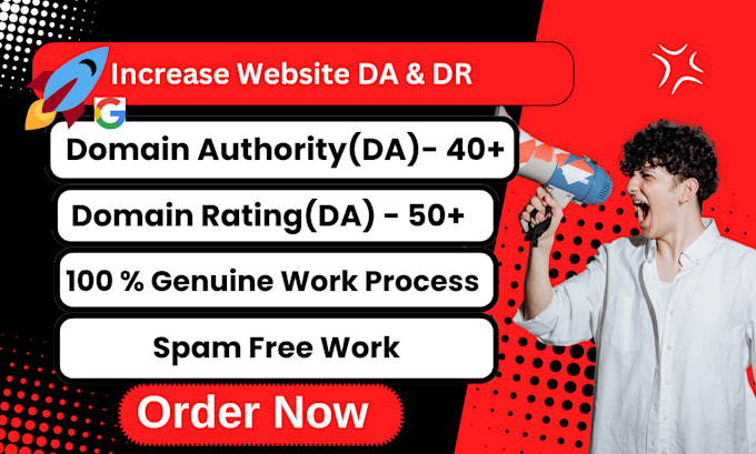 increase moz da and increase ahrefs DR