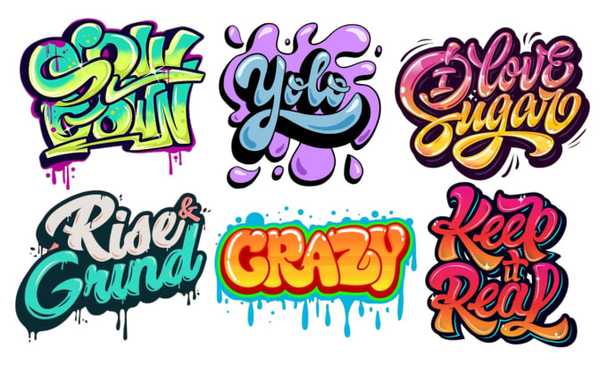 create original custom graffiti art for your logo or brand