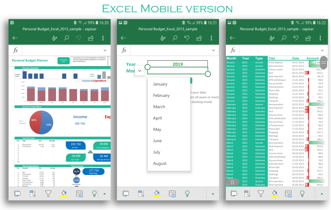 Build your custom excel sheet by Fdalieh | Fiverr