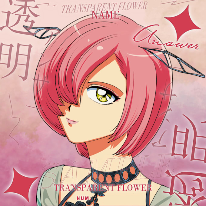 draw a retro anime style headshot portrait for you