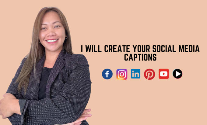 create social media captions for your business