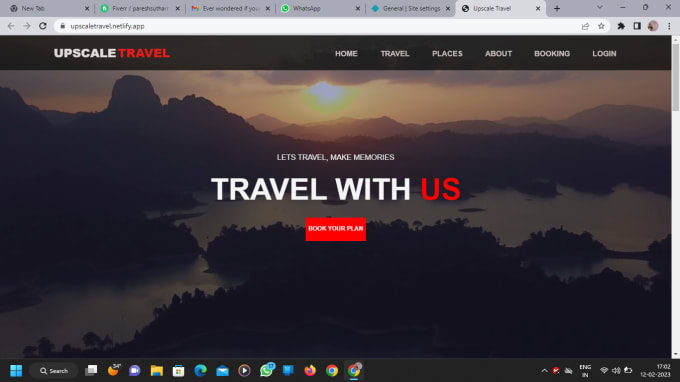 Create awesome static website using html and css by Pareshsutharr | Fiverr