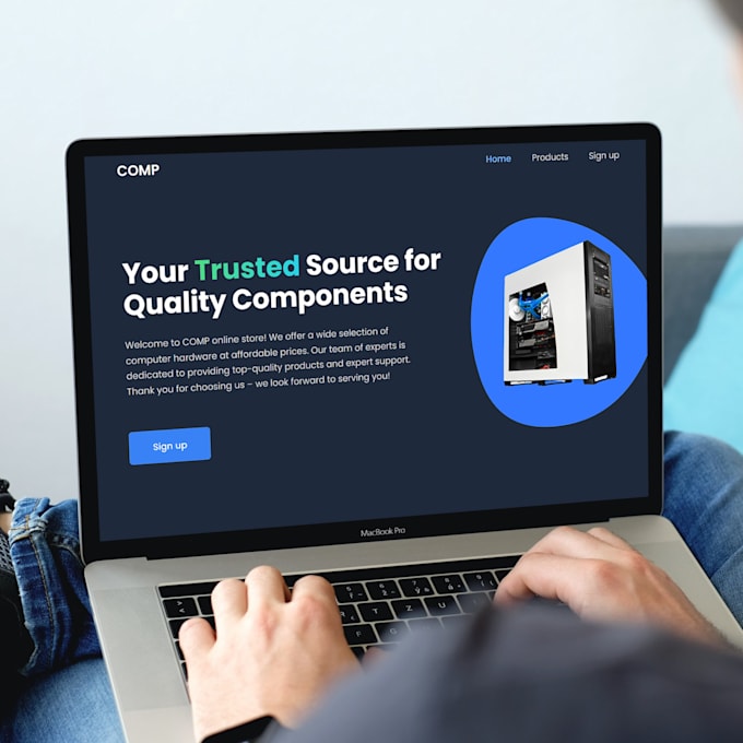 transform your design into a stunning HTML page