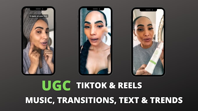 create ugc user generated content for tiktok or reels