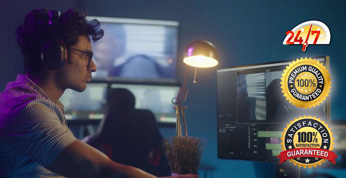 do professional video editing for your needs